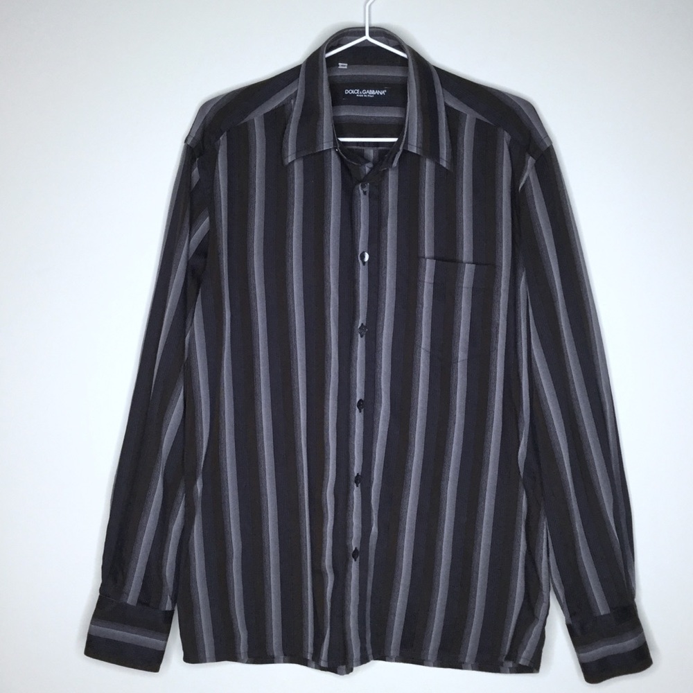 Dolce and Gabbana Dress Shirt Neck size 15.75